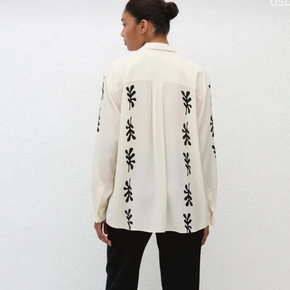 Fig Leaf Silk Shirt - Picture 4 of 12
